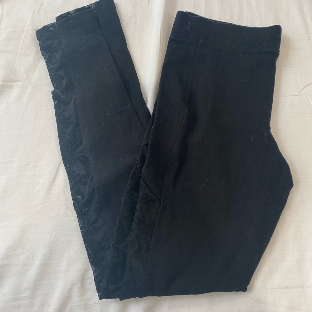 Express lace side leggings